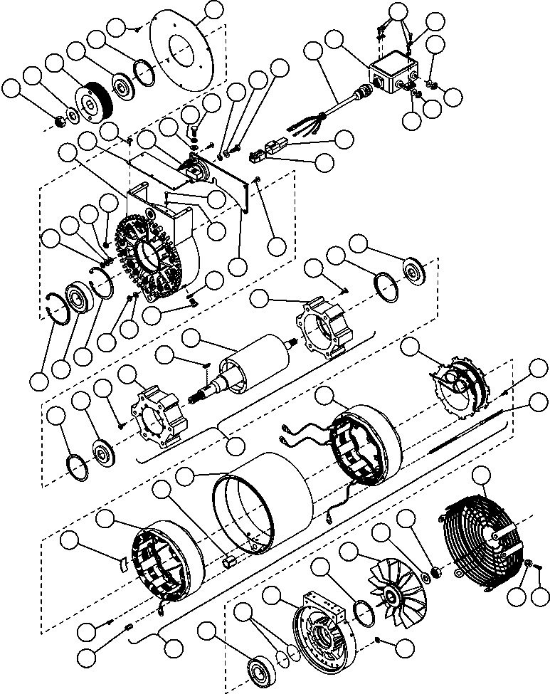 INSULATOR (3) XA2120 KOMATSU