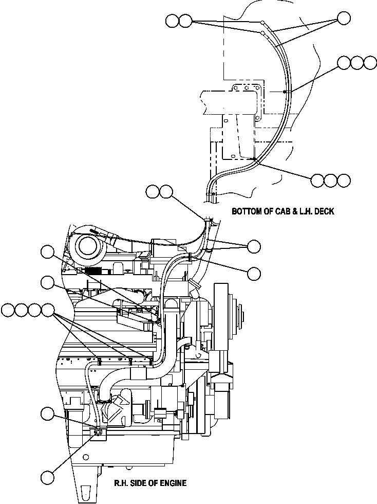 Шланг отопителя EC2188 KOMATSU