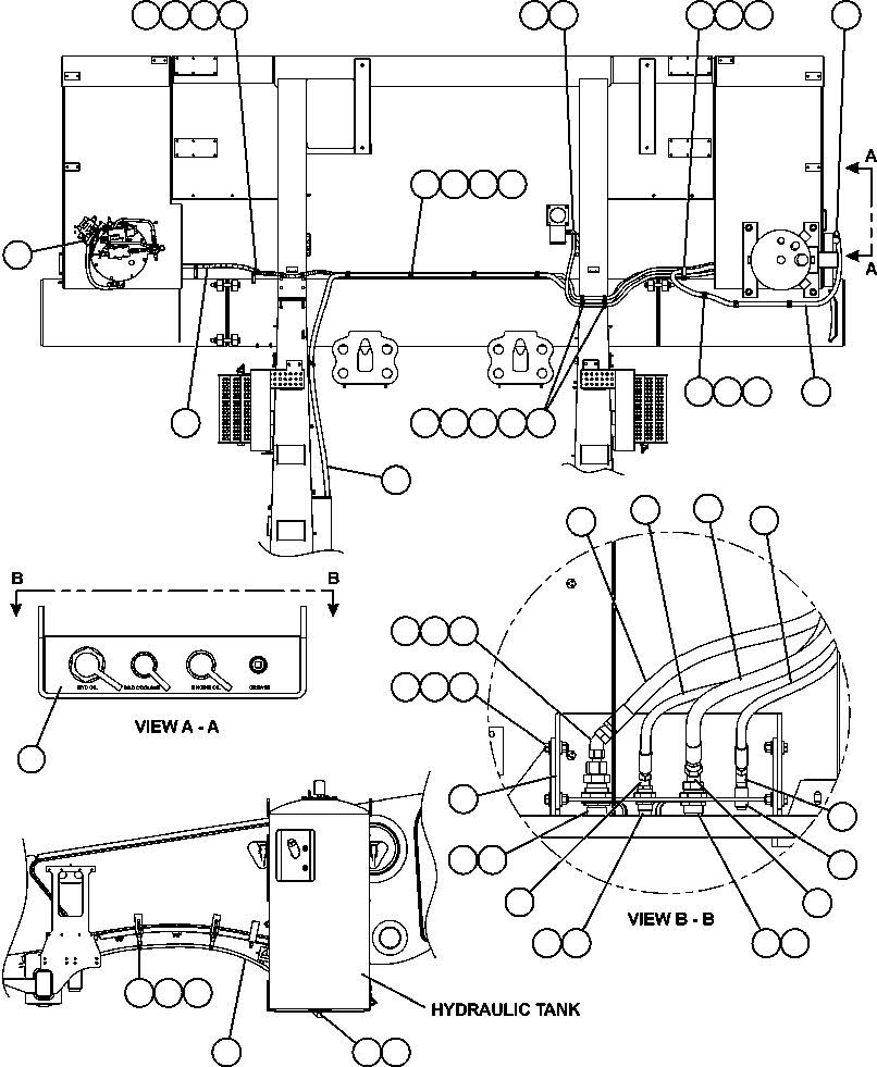 HOSE (TO RADIATOR) HA8427 KOMATSU