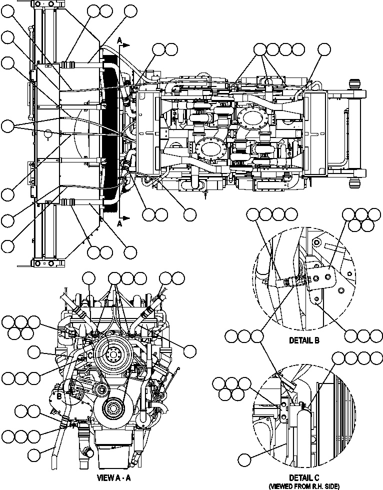 Шланг HA8433 KOMATSU