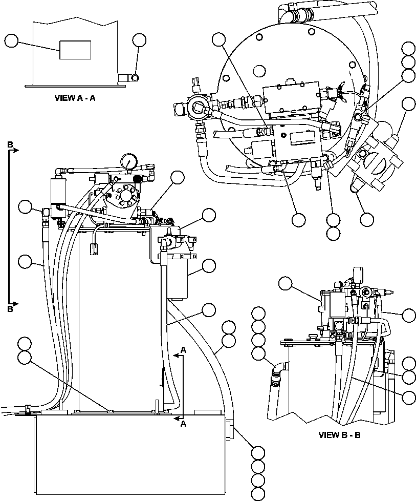 HARNESS, LUBE EM3249 KOMATSU