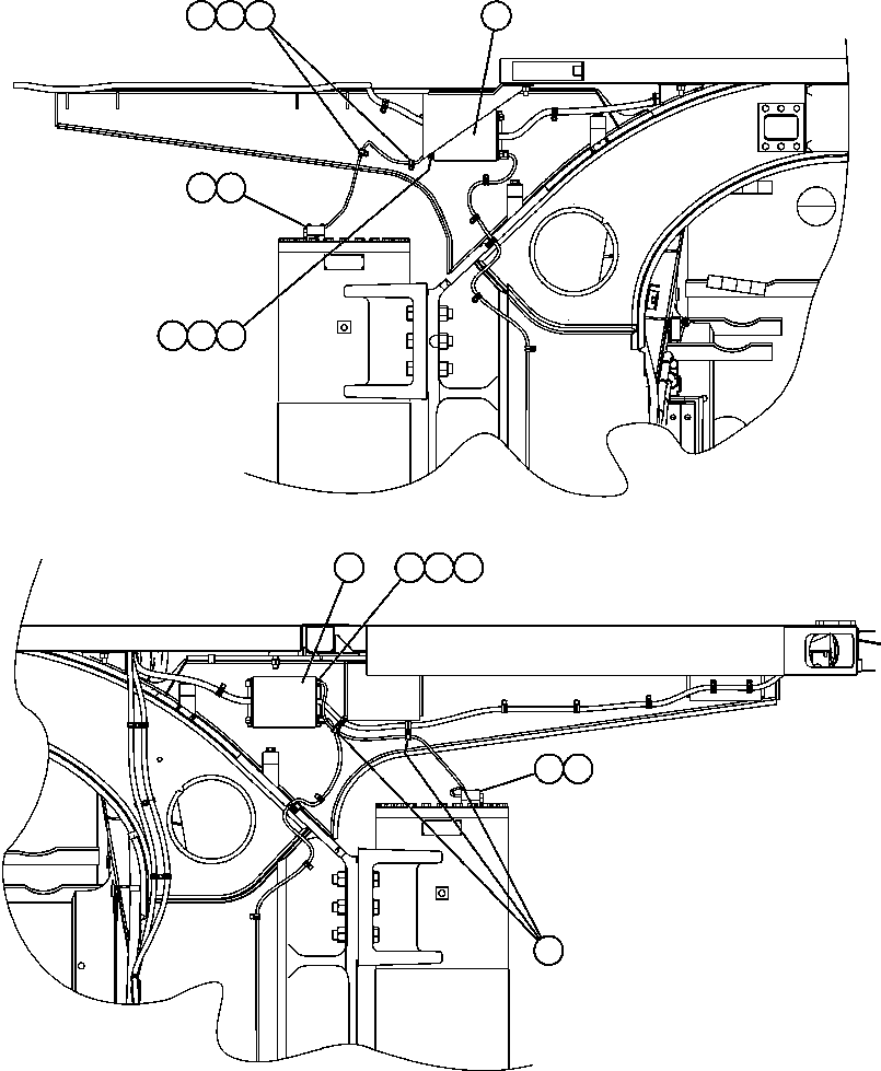 JUNCTION BOX ASSEMBLY - L.H. (SEE INDEX) EK5822 KOMATSU