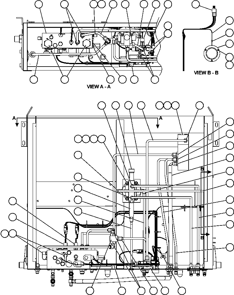 Прямой фитинг WB1024 KOMATSU