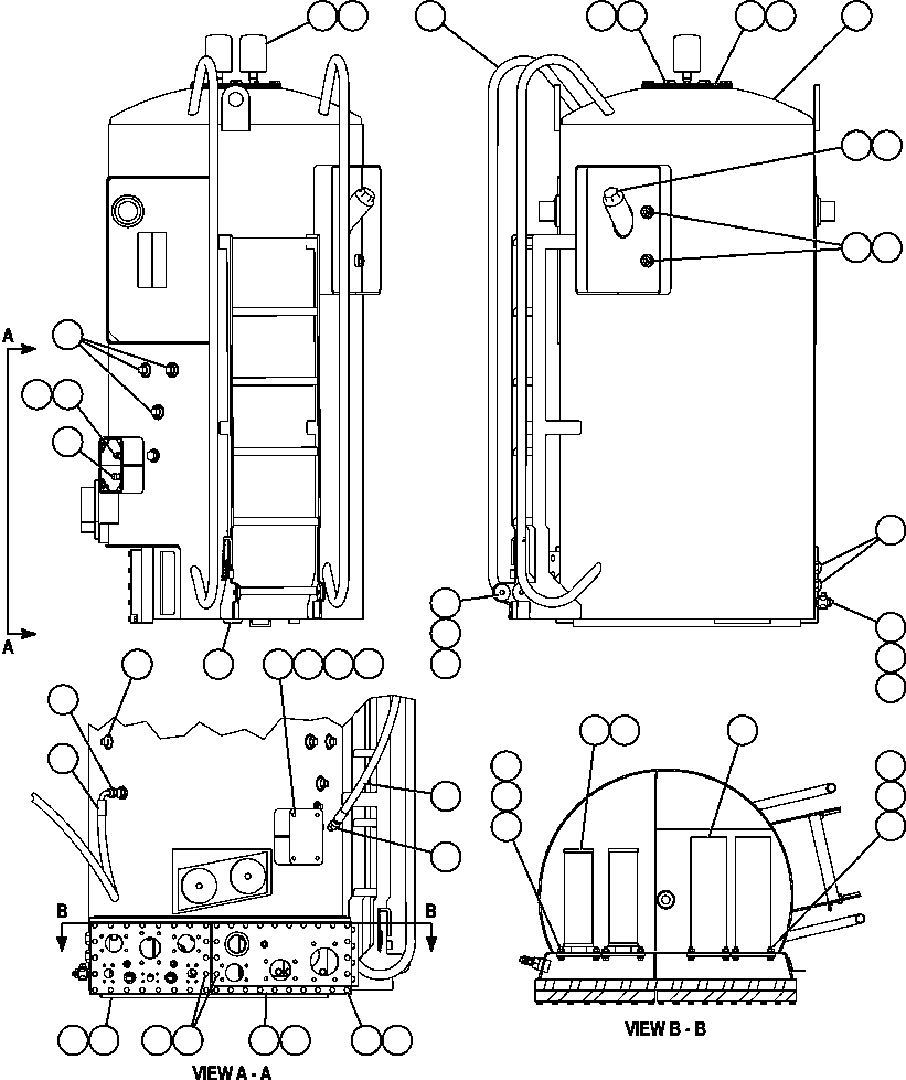 PLUG, BOSS - 3/4" VB0542 KOMATSU