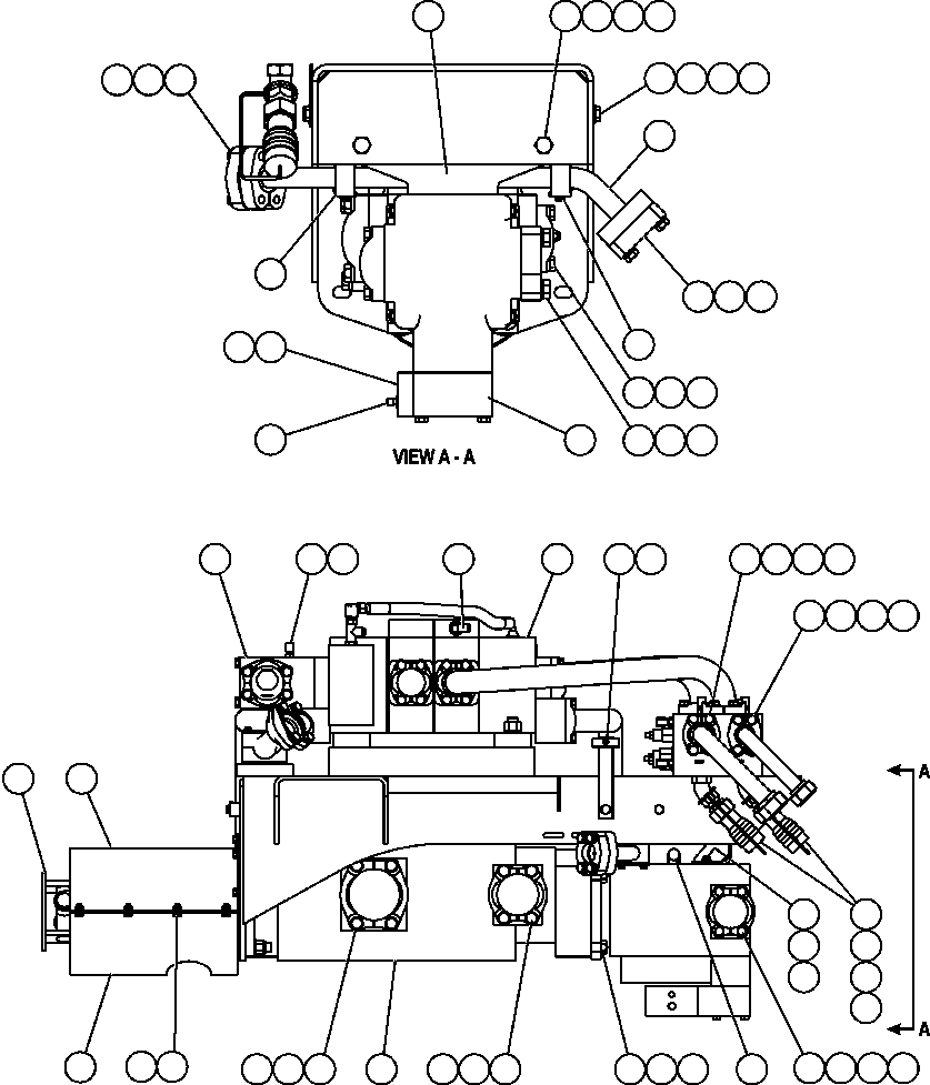 Кронштейн EM6516 KOMATSU