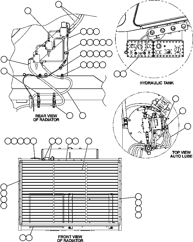HARNESS, SHUTTER CONTROL JUMPER EM3430 KOMATSU