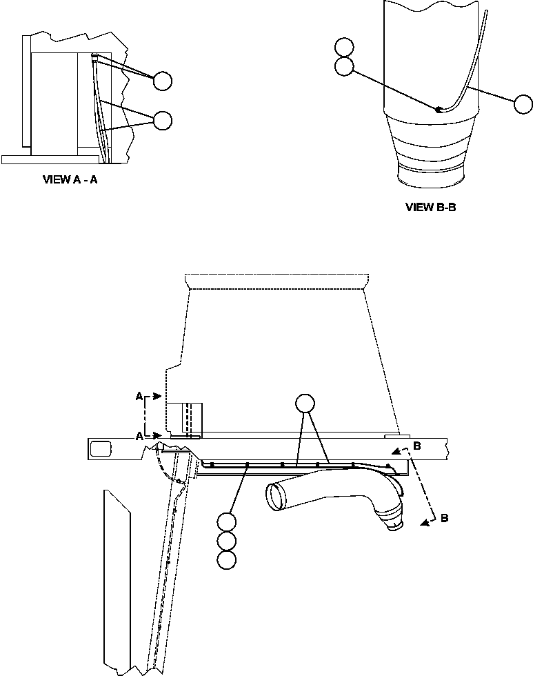TUBE, NYLON - R.H. EL6435 KOMATSU