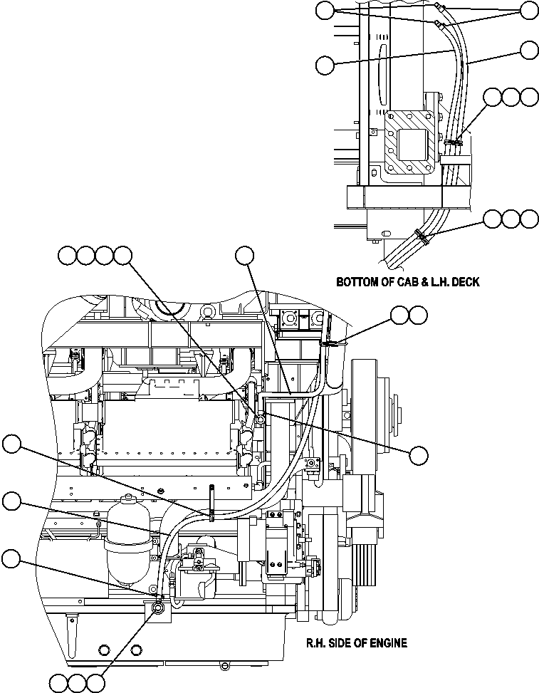 Шланг отопителя EL0129 KOMATSU