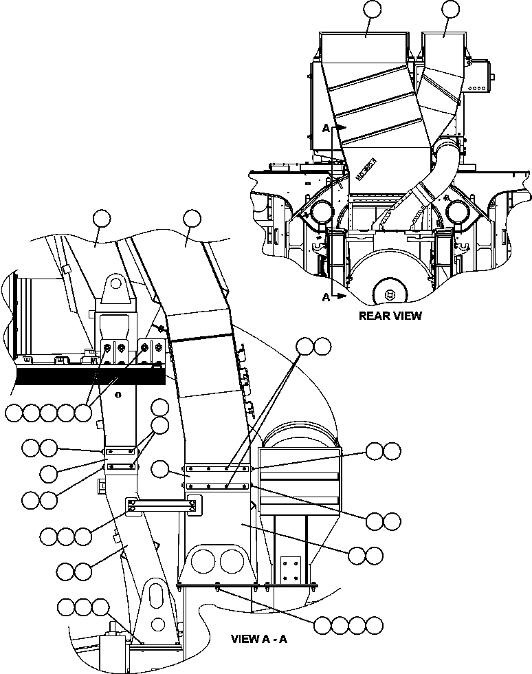 SCREEN, INTAKE (1) EL8944 KOMATSU
