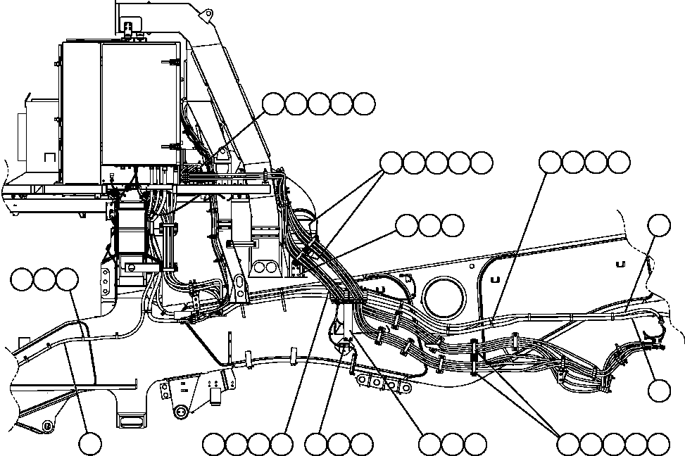 Кабельный зажим PC2156 KOMATSU