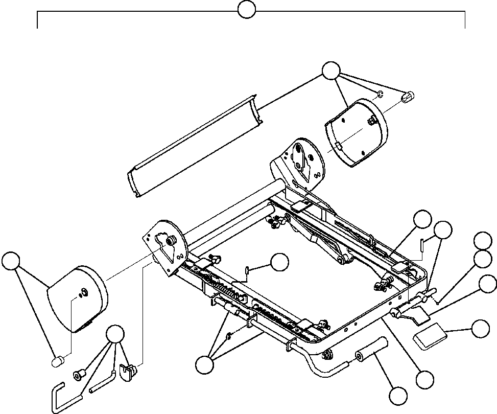 KIT, SIDE PLATE BF0090 KOMATSU