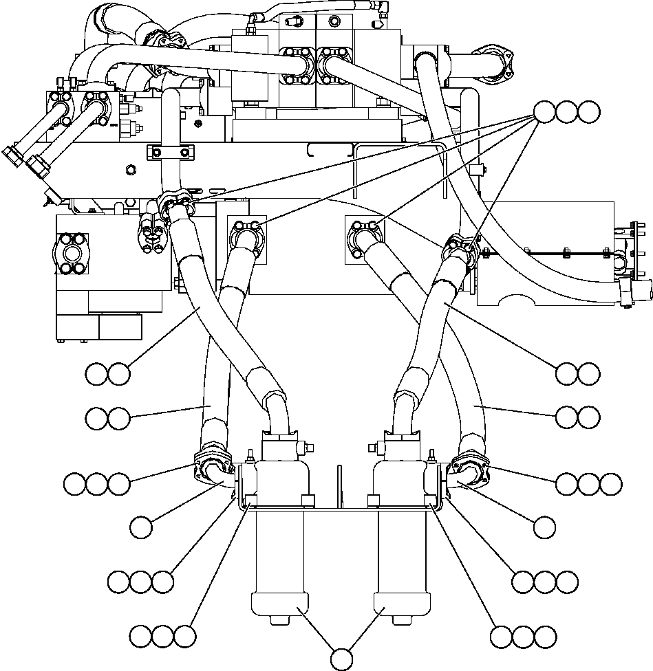 FILTER, HOIST (SEE INDEX) XB3937 KOMATSU