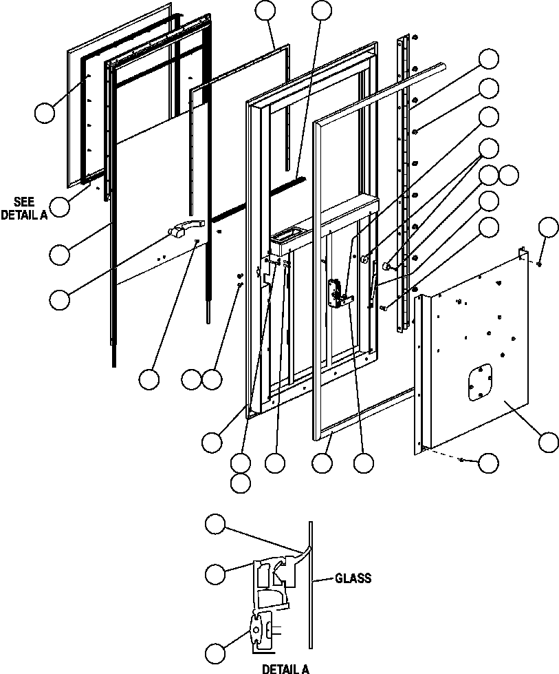 Винт - M6 X 20 WB3550 KOMATSU