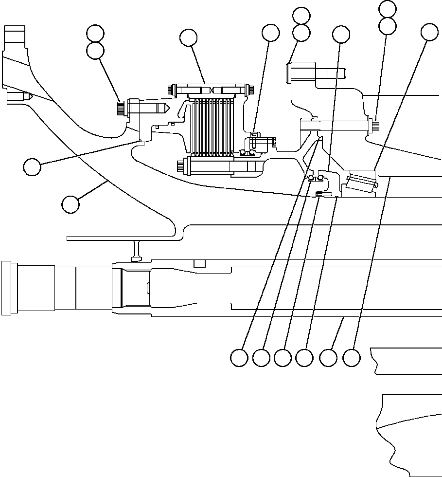 Уплотнение в сборе GE0440 KOMATSU