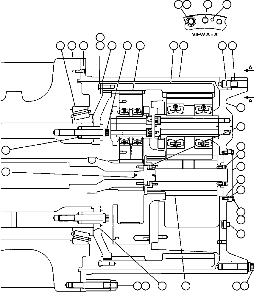 Плоская шайба - 3/4" BF4617 KOMATSU