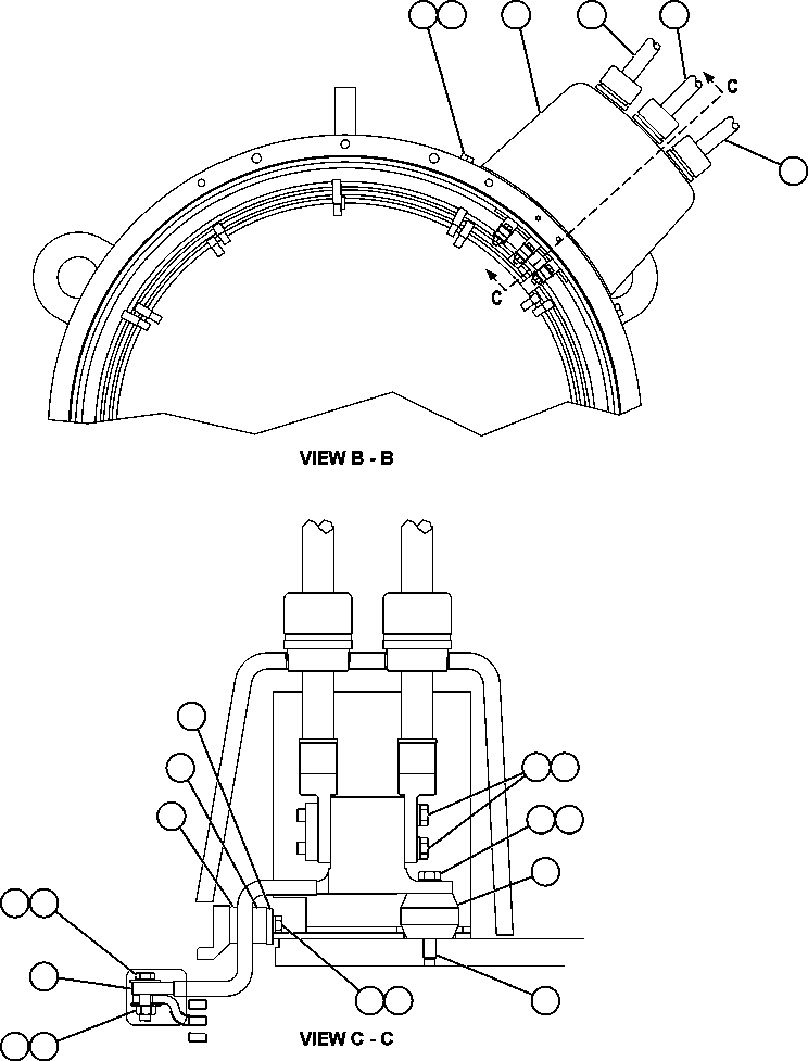 Хомут XA3153 KOMATSU