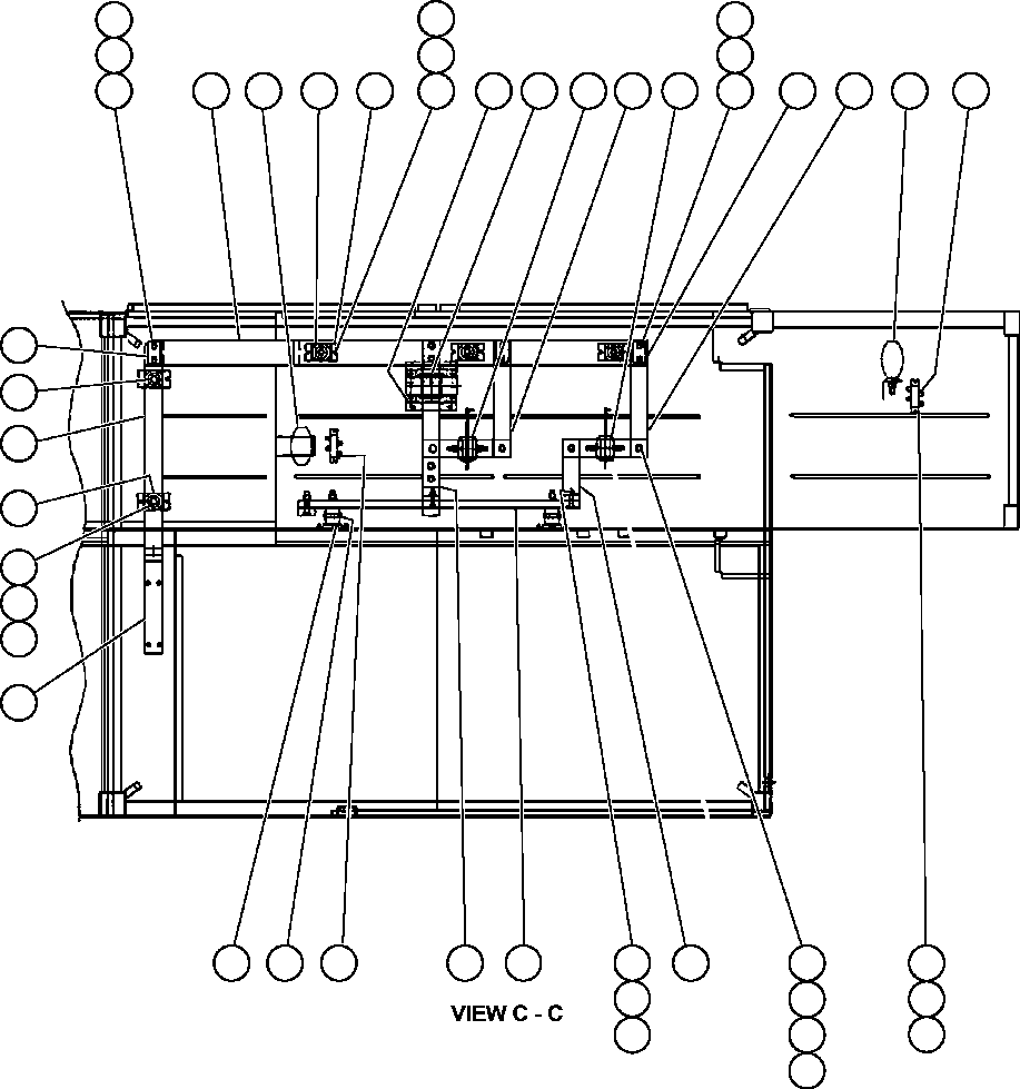 Монтажный кронштейн GE0874 KOMATSU