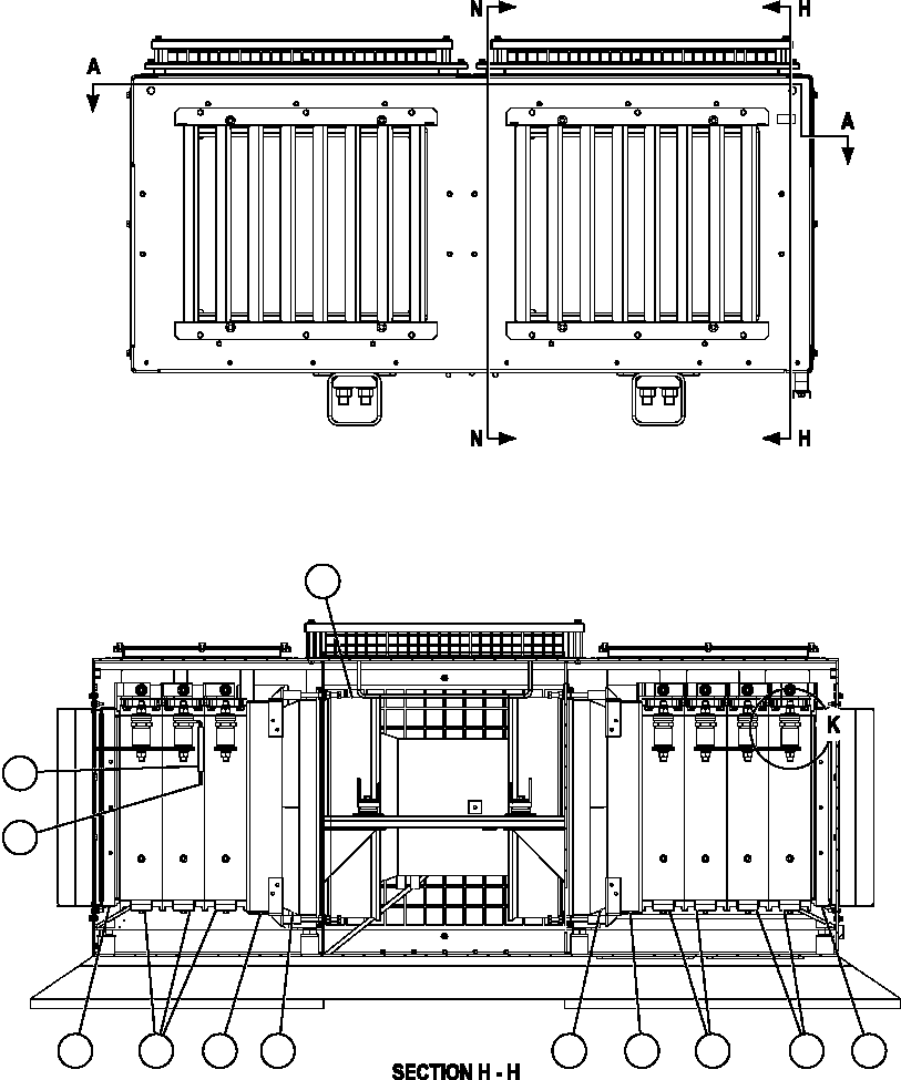RESISTOR GRID XA3148 KOMATSU