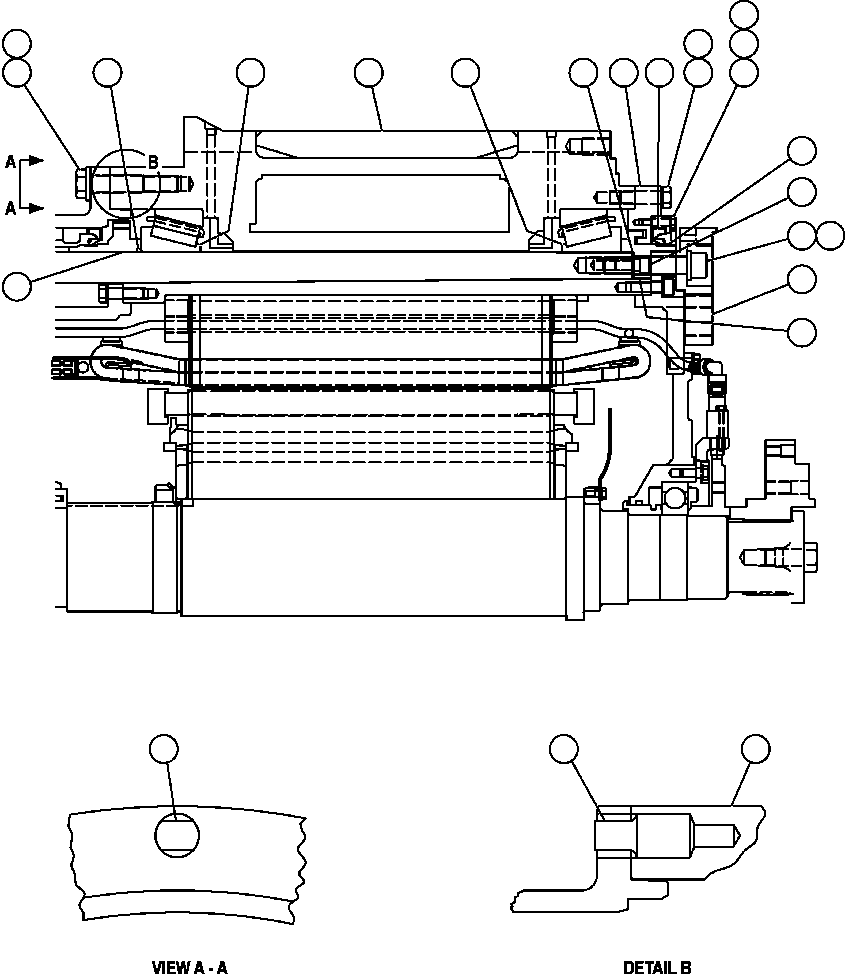Палец VS8408 KOMATSU