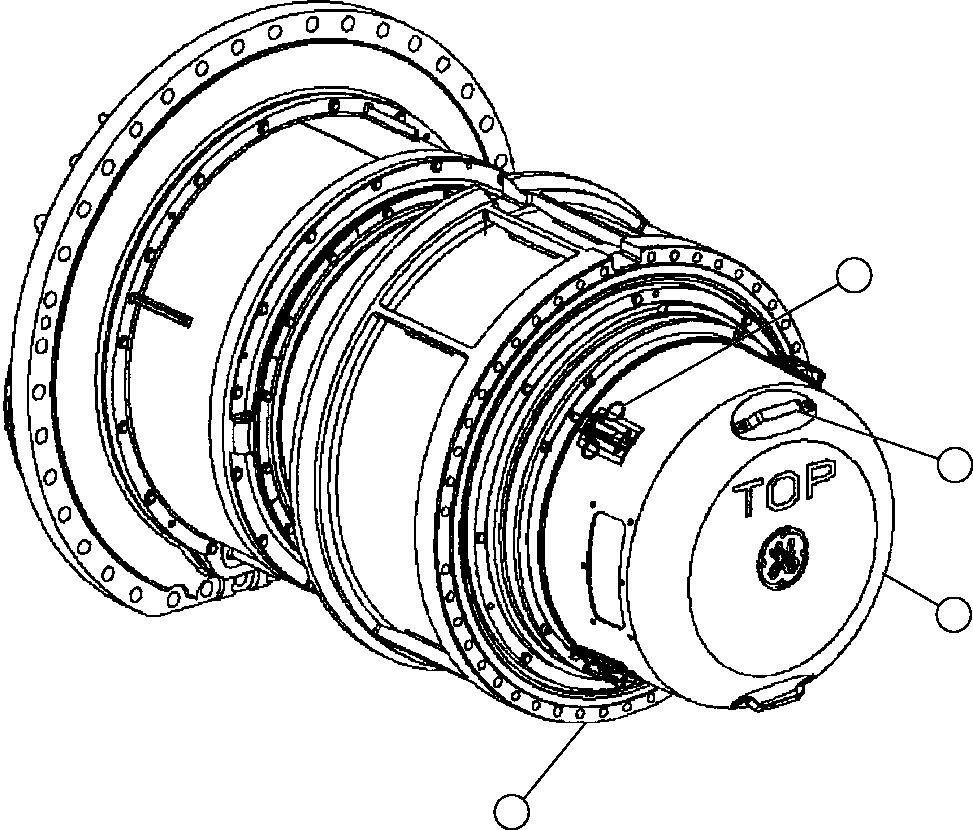 ROTOR, COMPLETE XA3097 KOMATSU