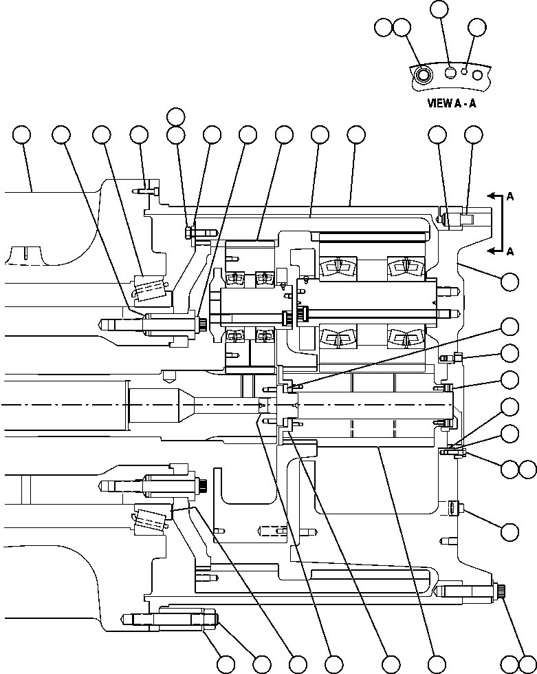 Шайба упорная GE1489 KOMATSU