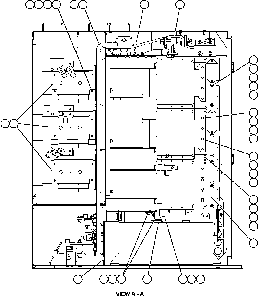 Токопроводящая шина XA3594 KOMATSU