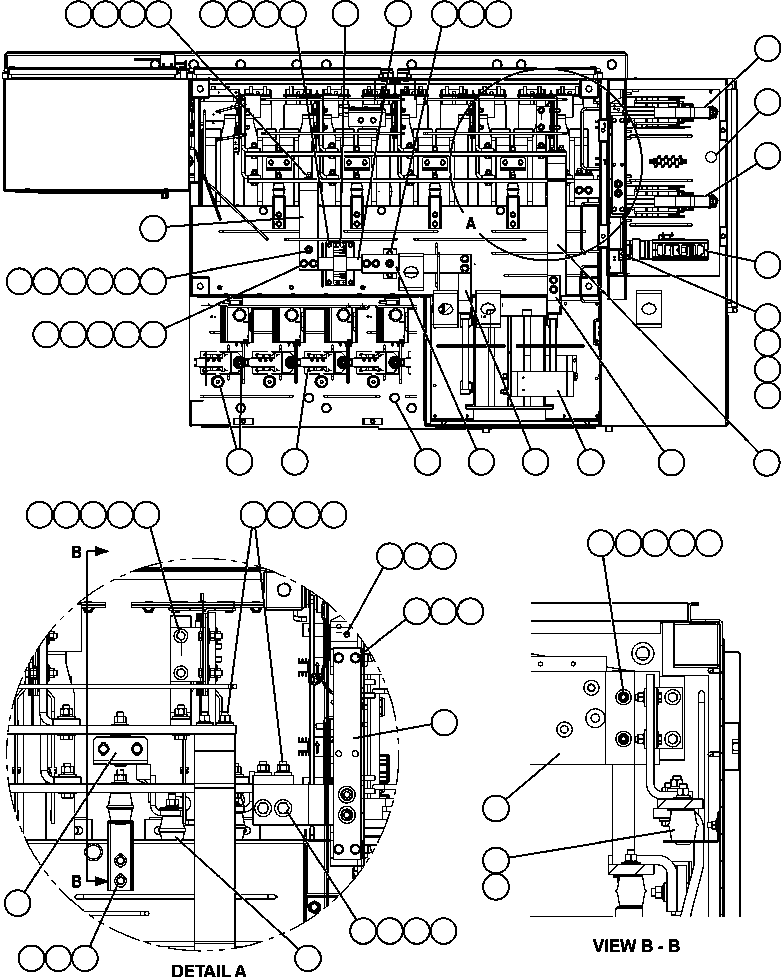 Токопроводящая шина XA3596 KOMATSU