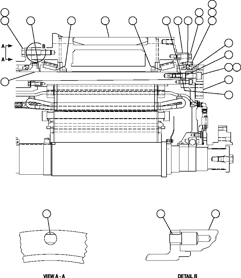 Плоская шайба - 1" XA4287 KOMATSU