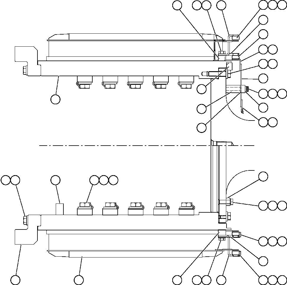 ROTOR ASSEMBLY (SEE INDEX) XA4413 KOMATSU