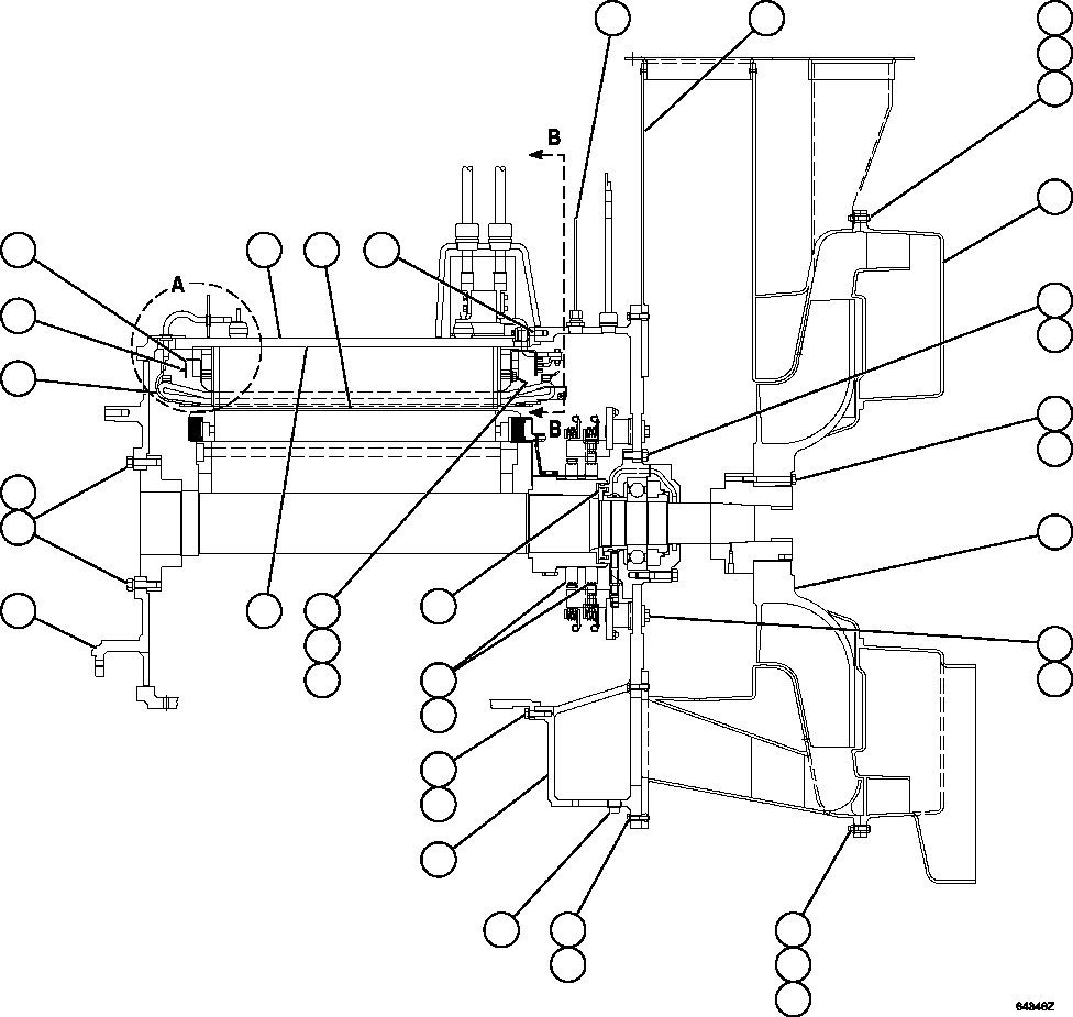 ROTOR ASSEMBLY (SEE INDEX) XA4402 KOMATSU