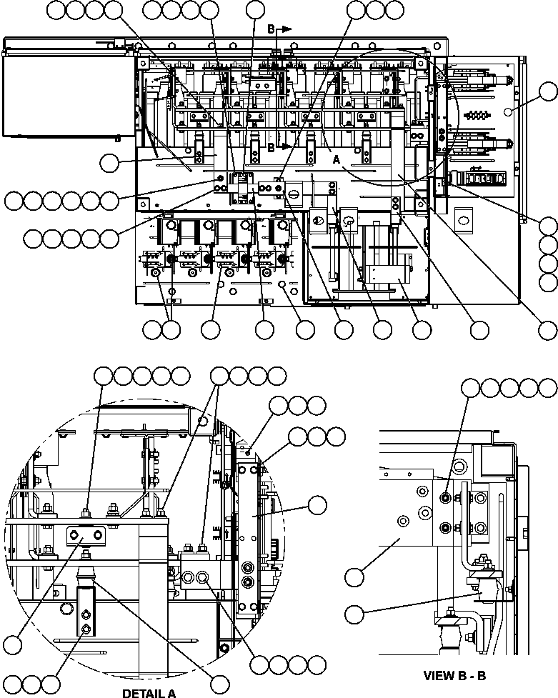 NOTE: (1) INCLUDED IN PC2741 CONTACTOR KIT. PC2741 KOMATSU