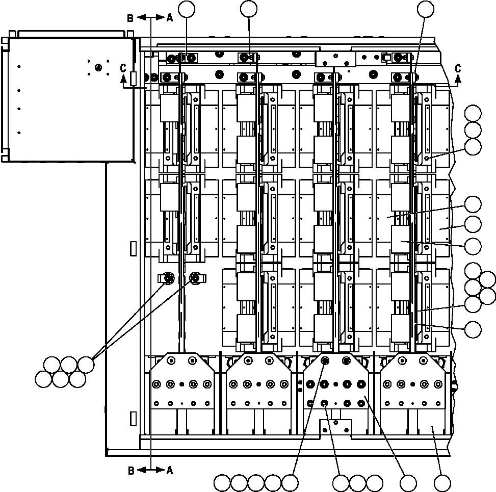 Гайка - 5/16" - 18NC VE0513 KOMATSU
