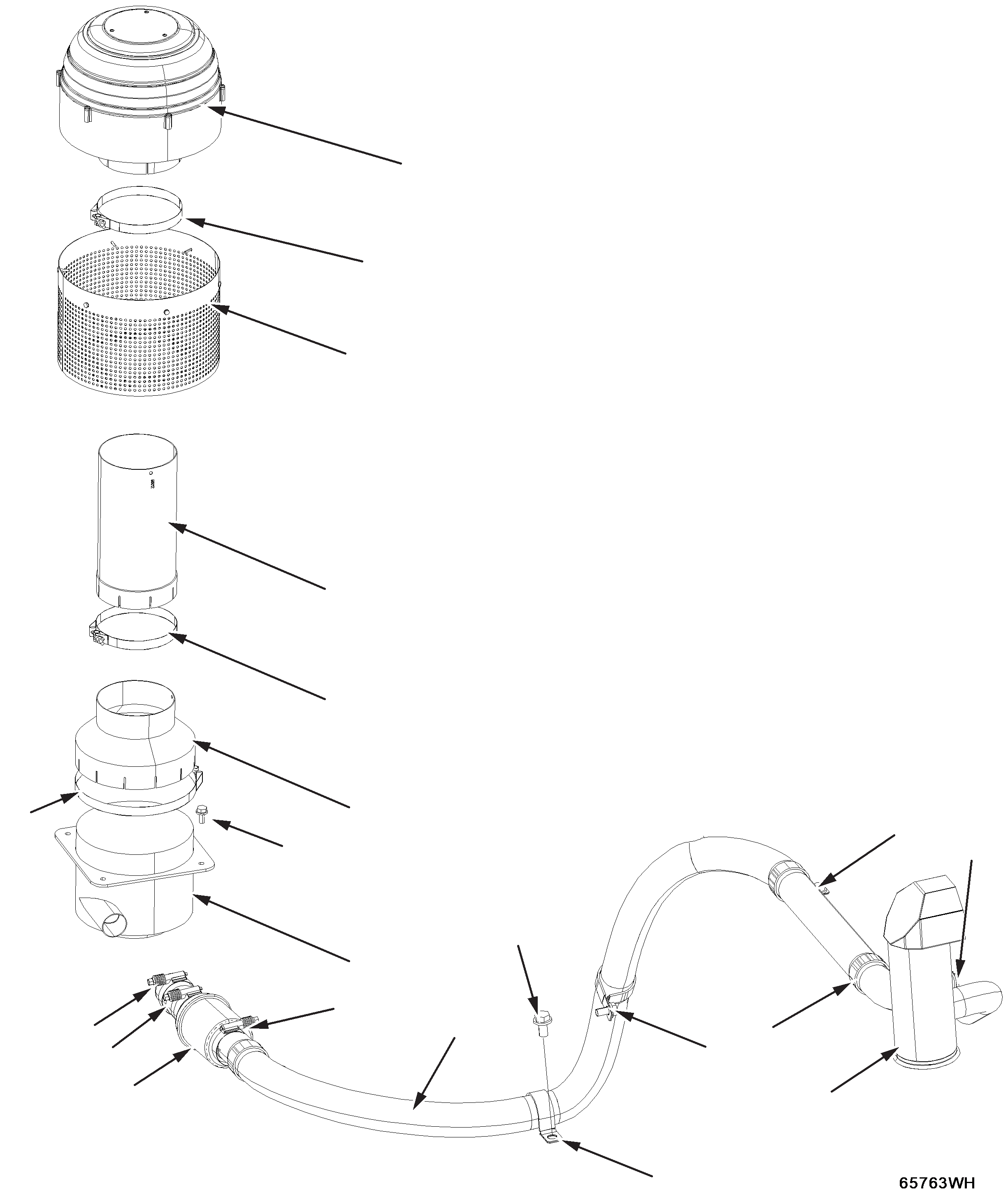Корпус 2A7-03-A0640 KOMATSU