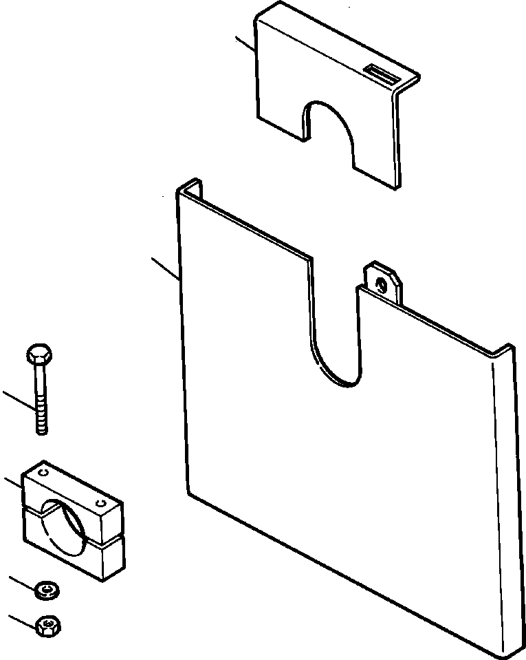 COVER, PANEL 151 877 KOMATSU