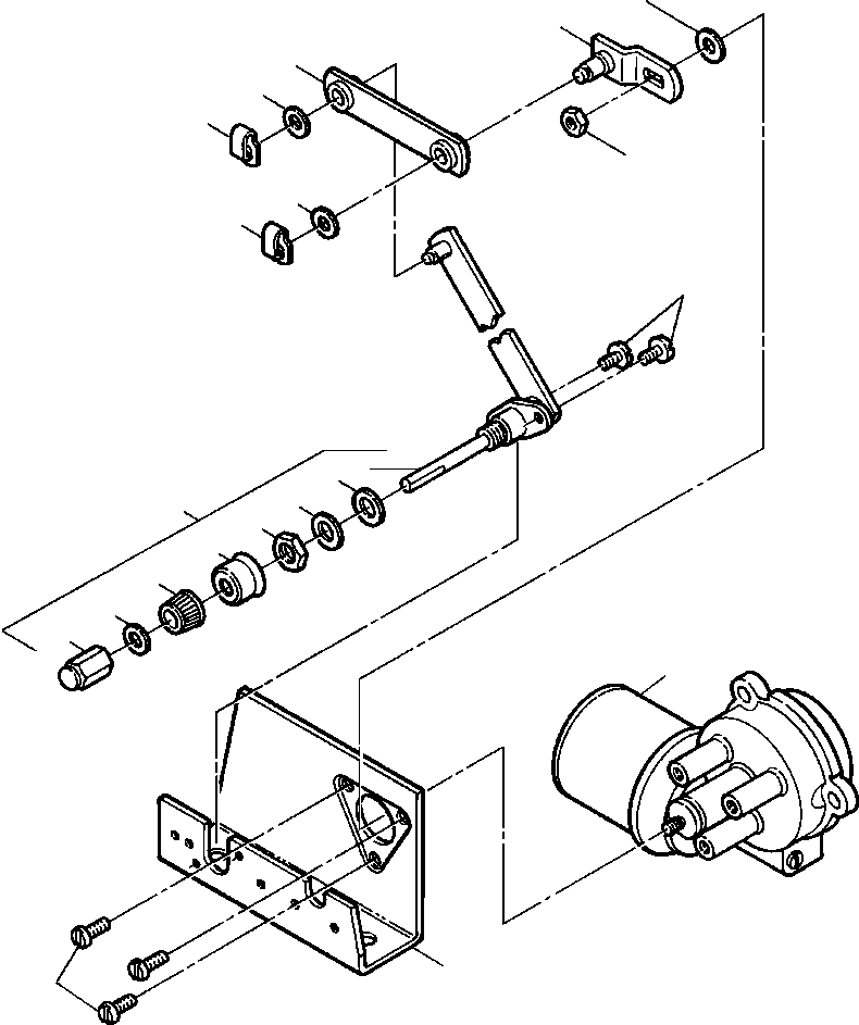 KIT, MOTOR REPLACEMENT 154 296 KOMATSU