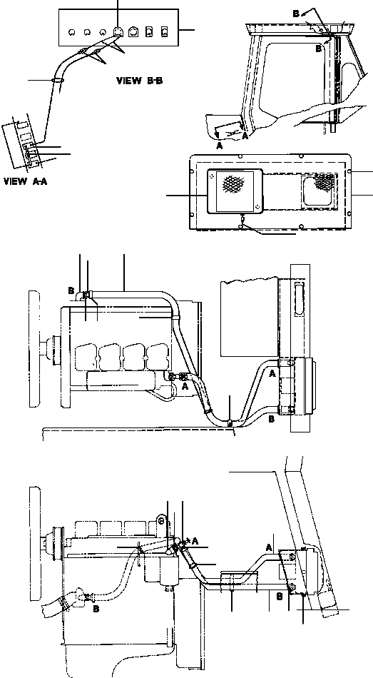 отопитель 107 322 KOMATSU