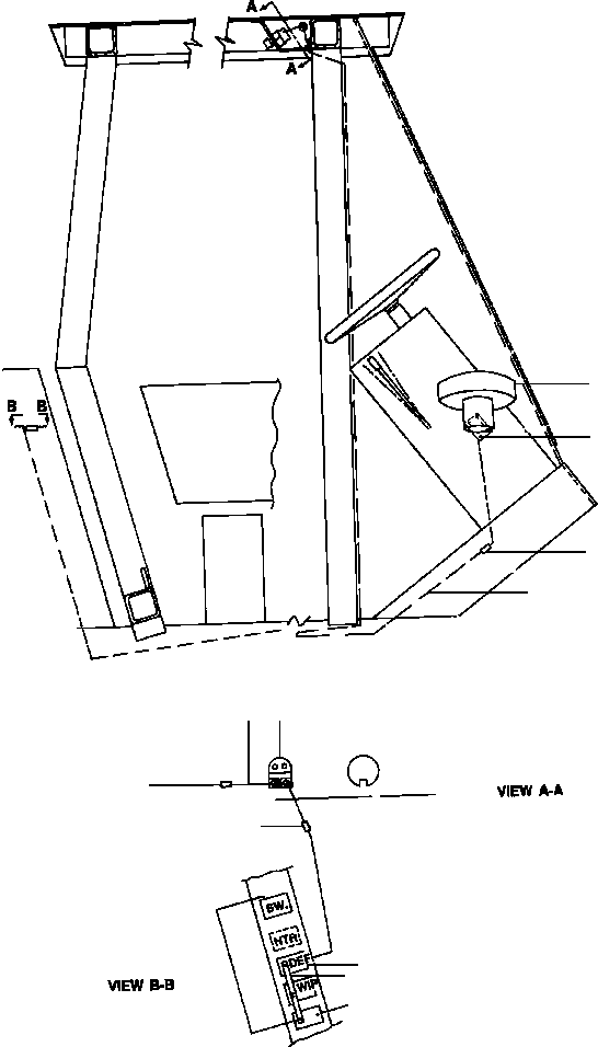 FAN INSTALLATION, DEFROSTER (160 001) KOMATSU