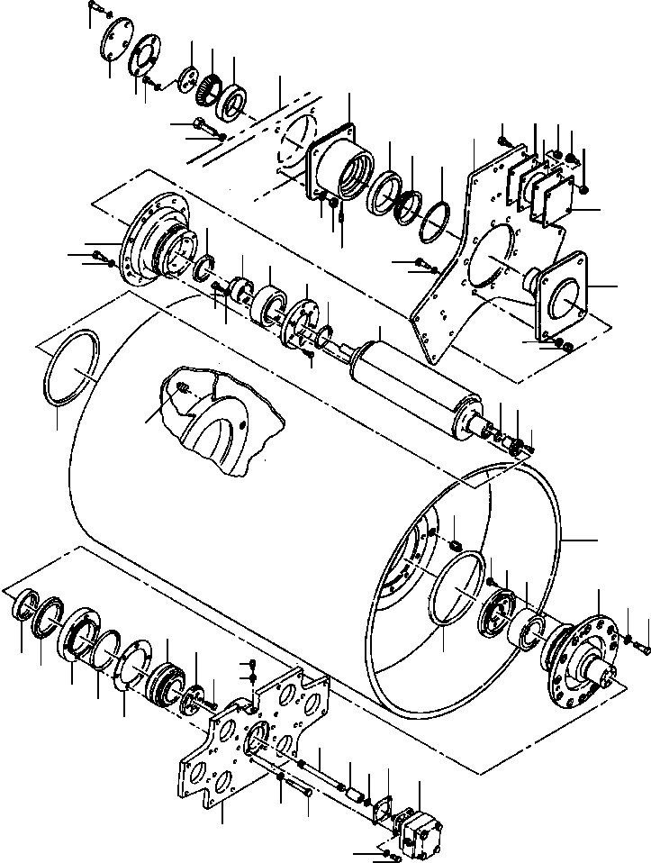 SPINDLE WELDMENT 123 421 KOMATSU