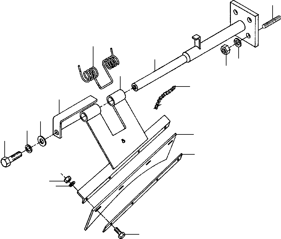 CHAIN, SASH 154 487 KOMATSU