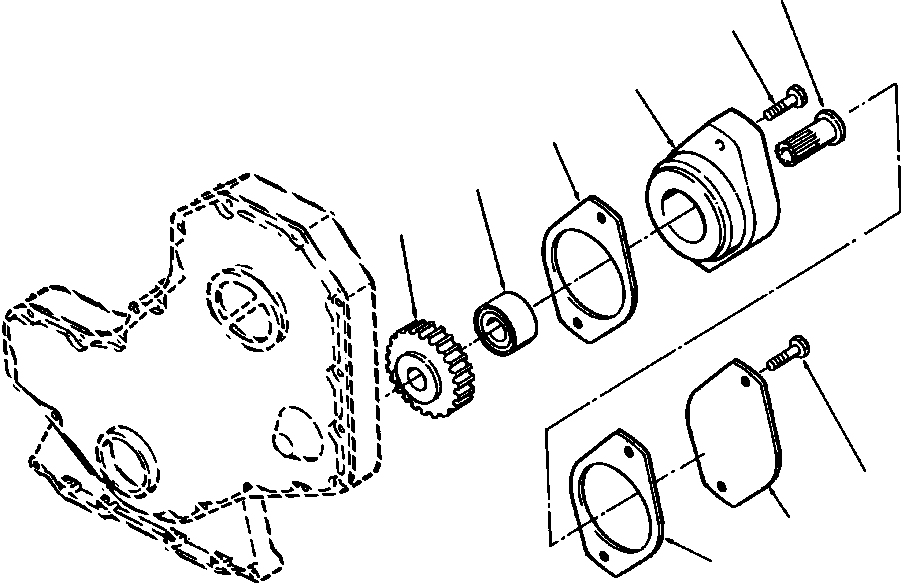 Роликоподшипник 1240 604 H1 KOMATSU