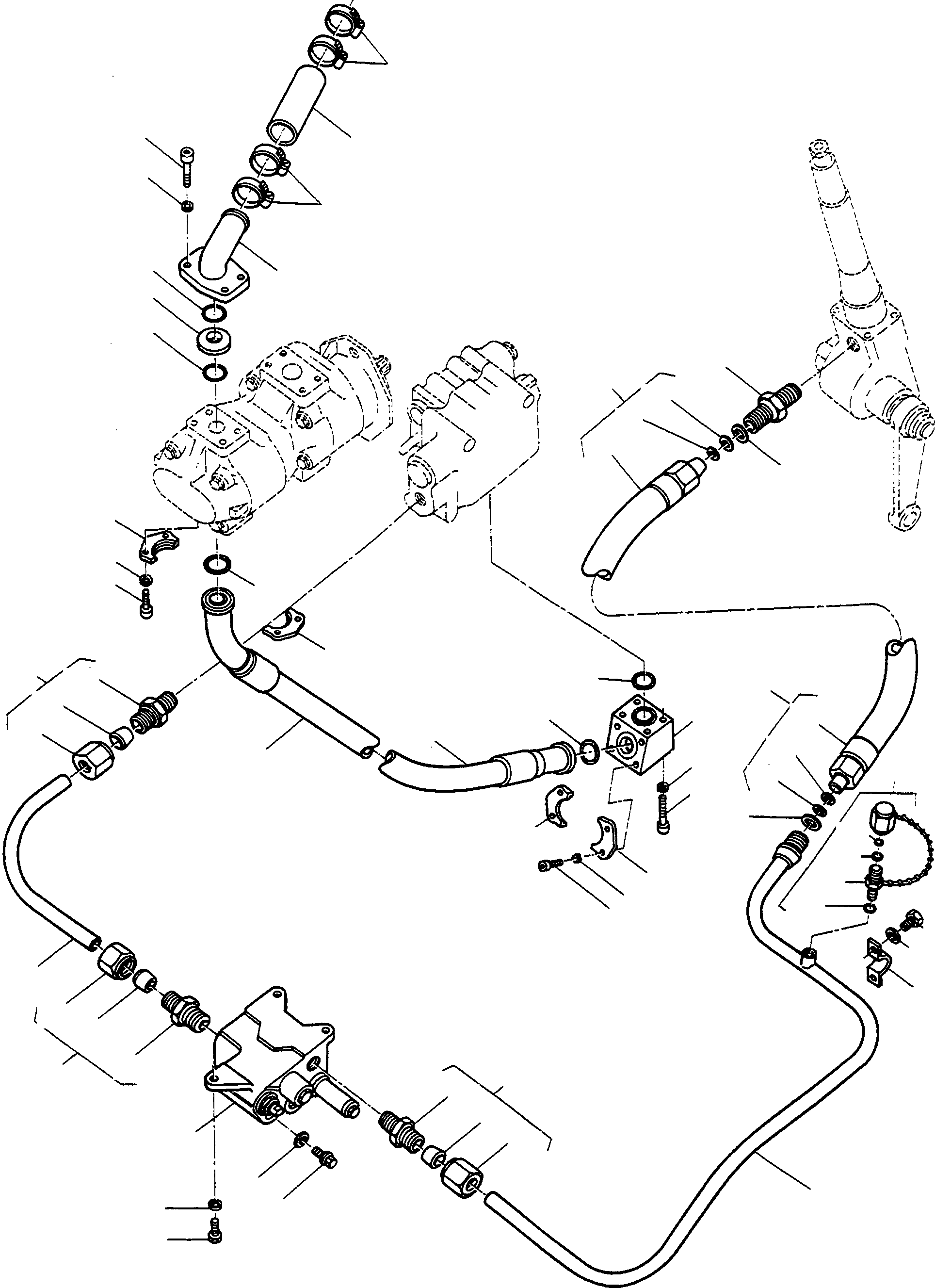 Шланг 2944730M2 KOMATSU