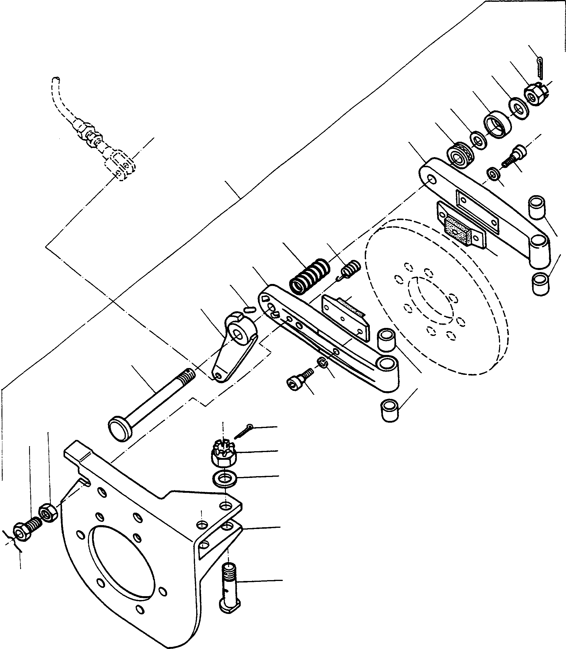 BRAKE SHOE 2945562M1 KOMATSU