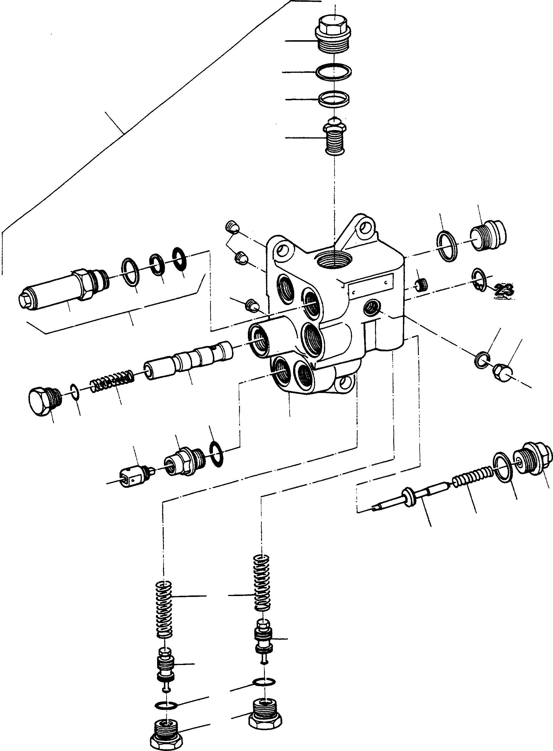 Клапан 2964792M91 KOMATSU