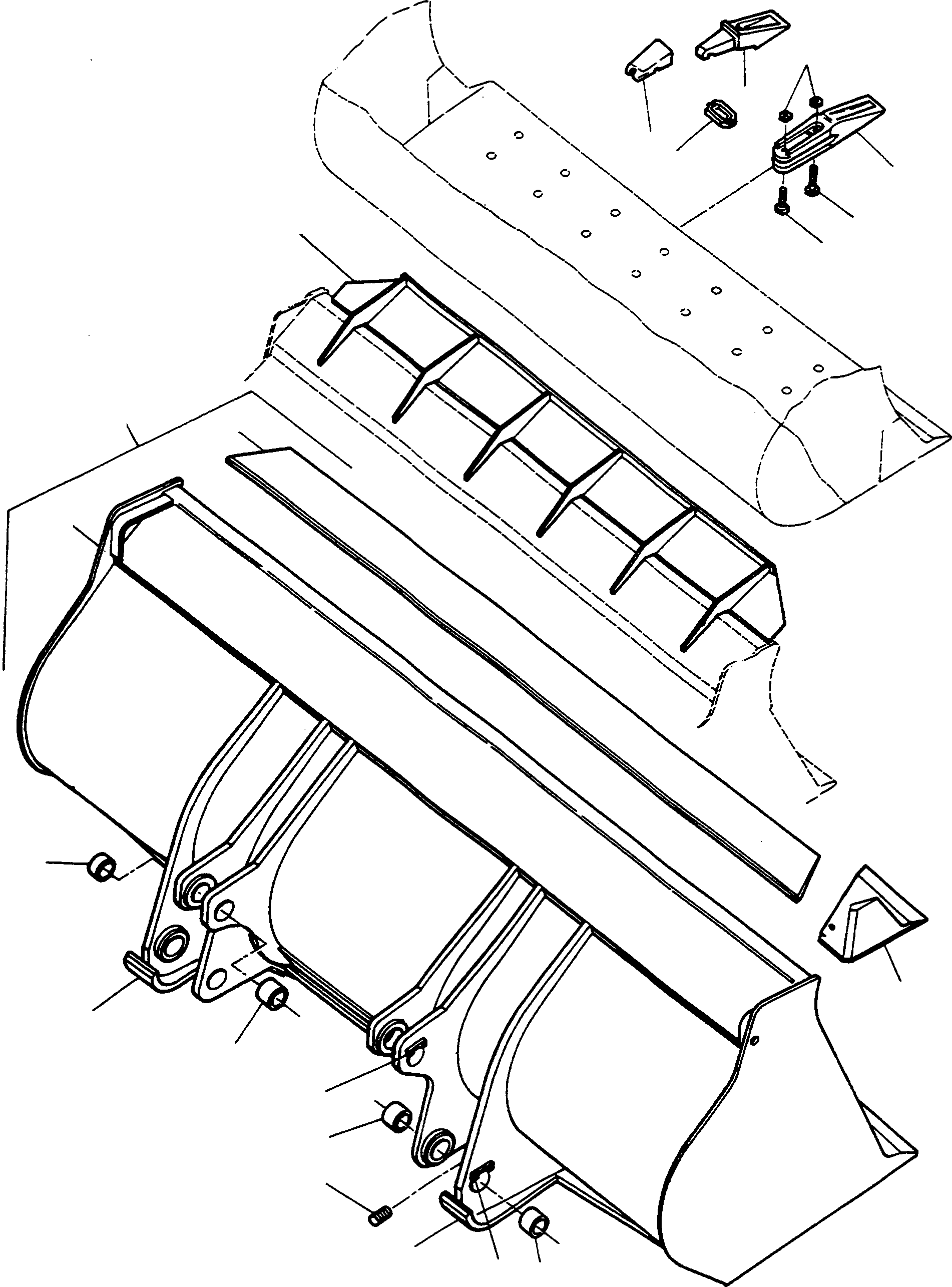 Ковш 2947820M91 KOMATSU