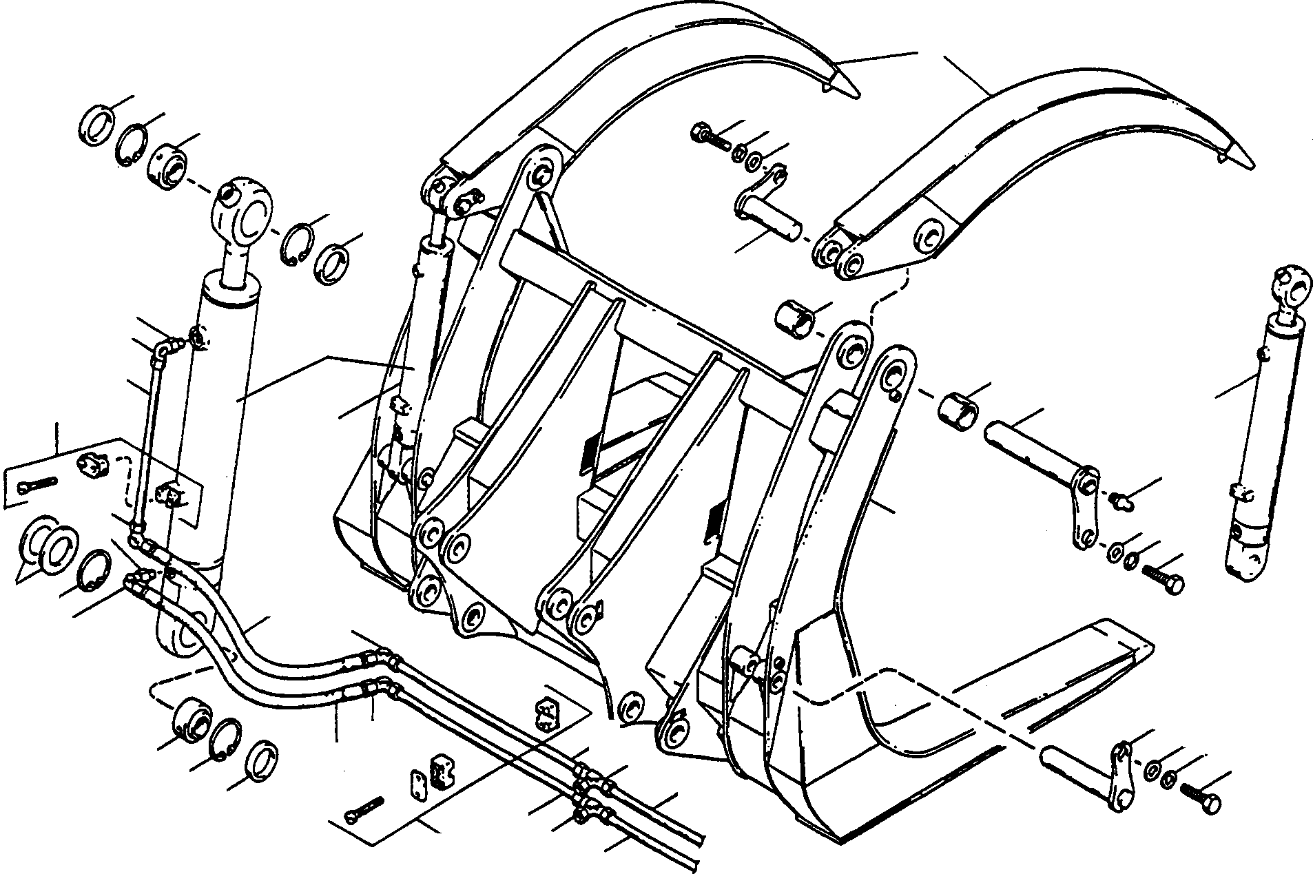 Шланг 3235261M91 KOMATSU