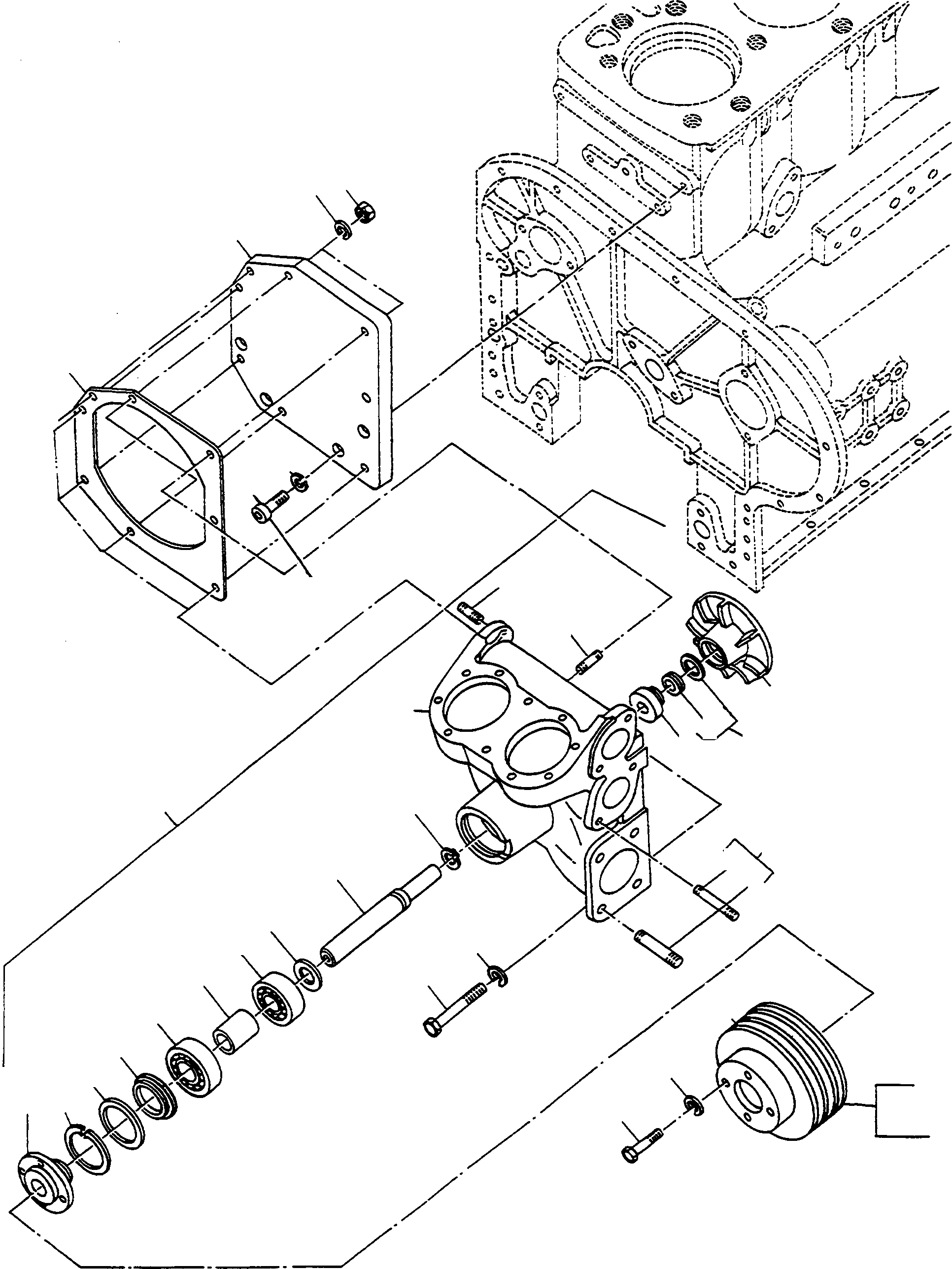 Шкив 3090232M2 KOMATSU