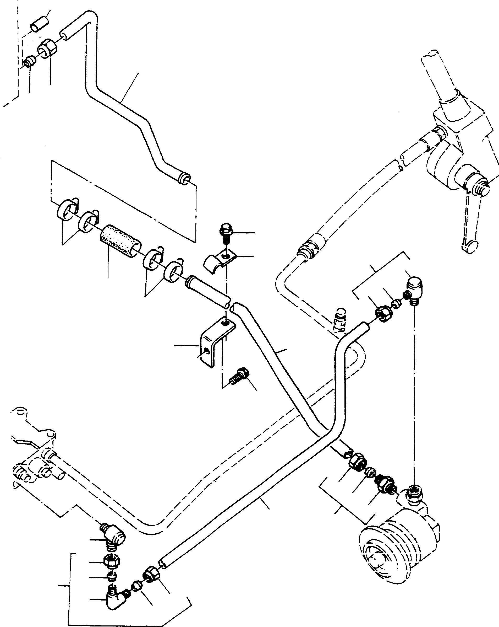 Пробка 2998976M1 KOMATSU