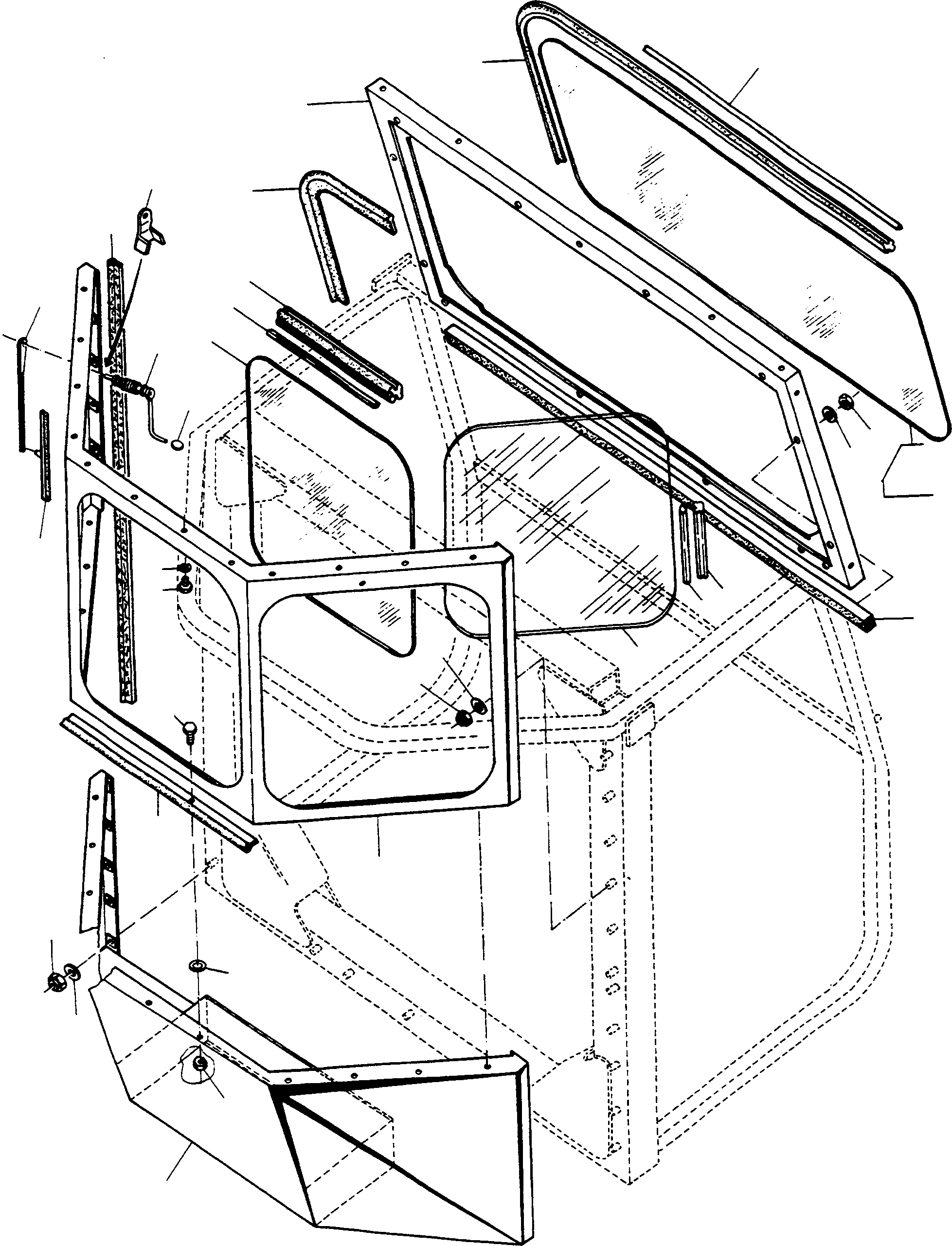 RUBBER SECTIONAL 2999843M1 KOMATSU