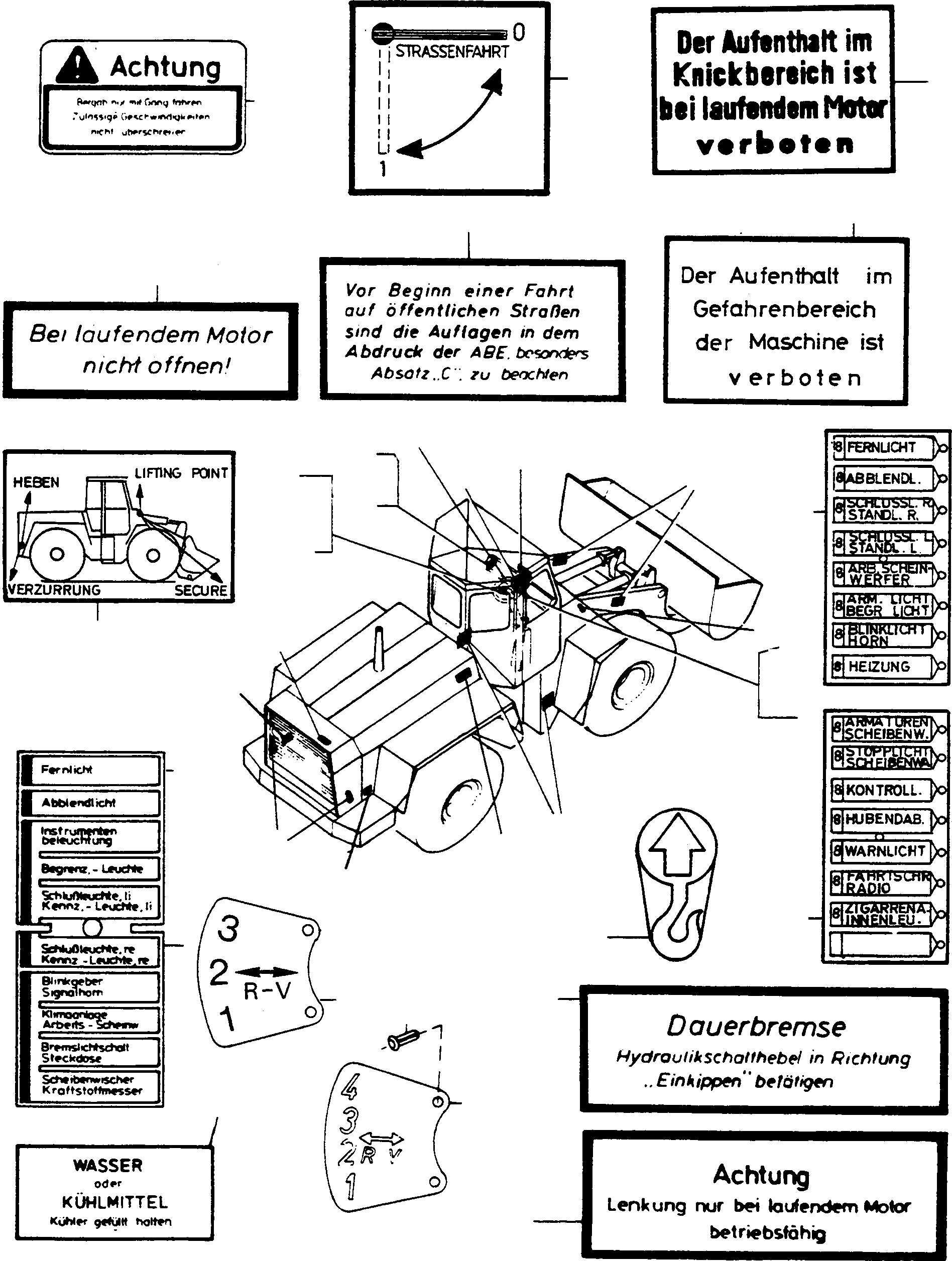 SWITCH BOARD 2944462M1 KOMATSU