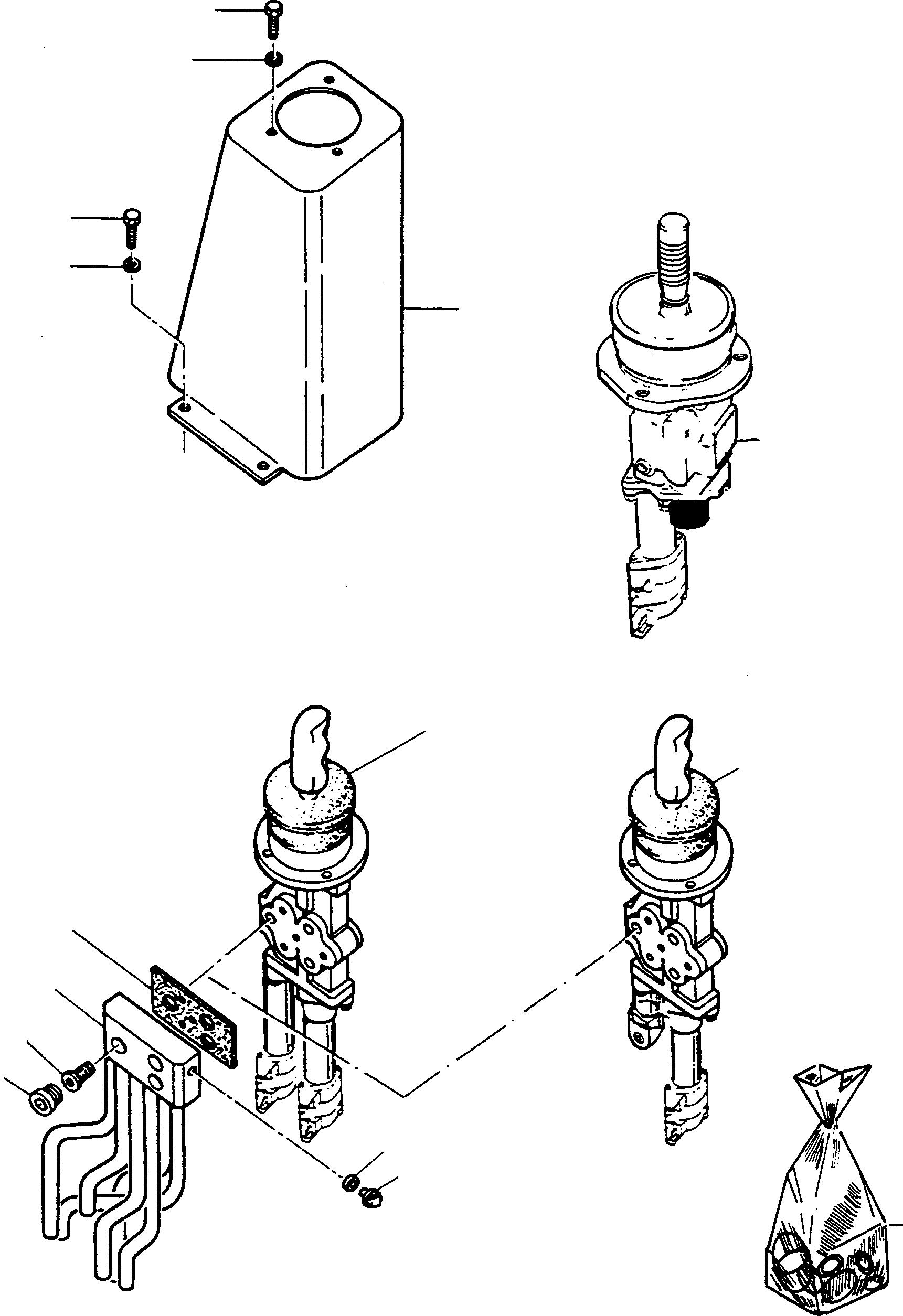 REMOTE CONTROL VALVE 4201477M91 KOMATSU